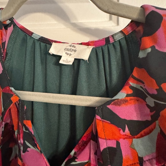 Two for one! Floral and Leopard Print babydoll Dresses - Picture 4 of 5